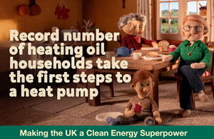 Record number of heating oil households apply for a heat pump